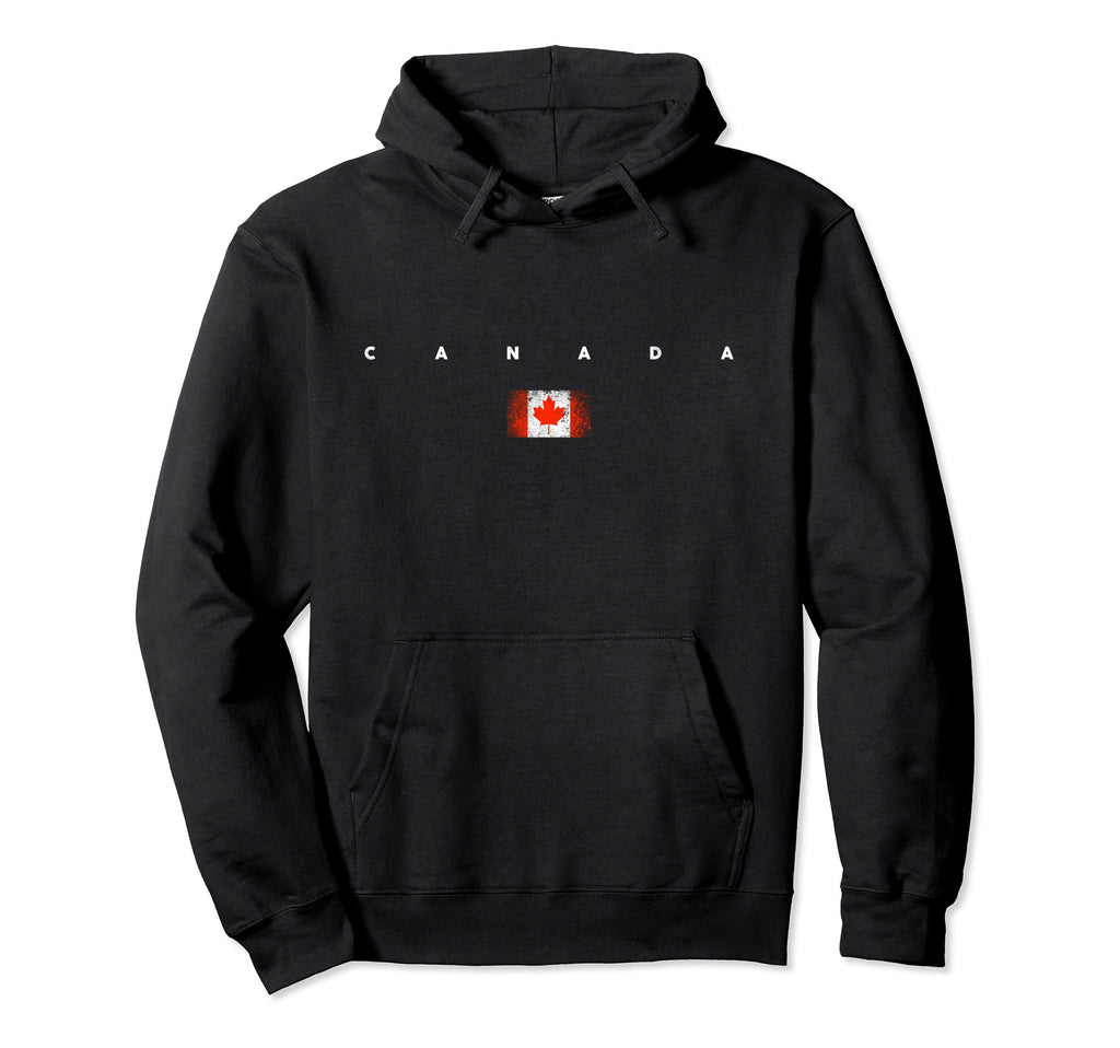Canada Flag Pride Soccer Canadian Football Hoodie - Graphic Print Unisex - T-Shirt, Sweatshirt, Hoodie