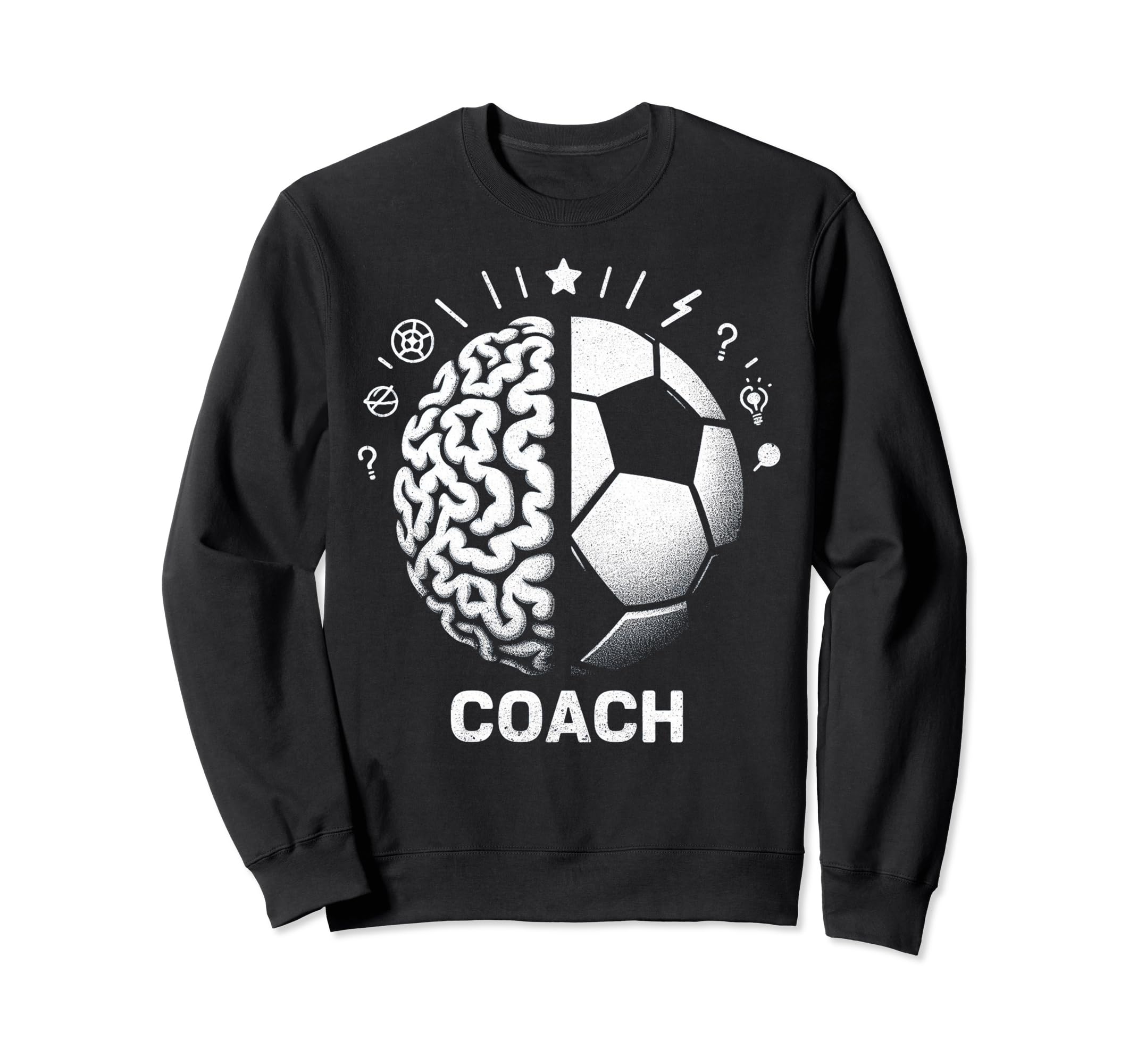 Soccer Coach Training Coaching Sweatshirt - Aesthetic Graphic Men Women - T-Shirt, Sweatshirt, Hoodie