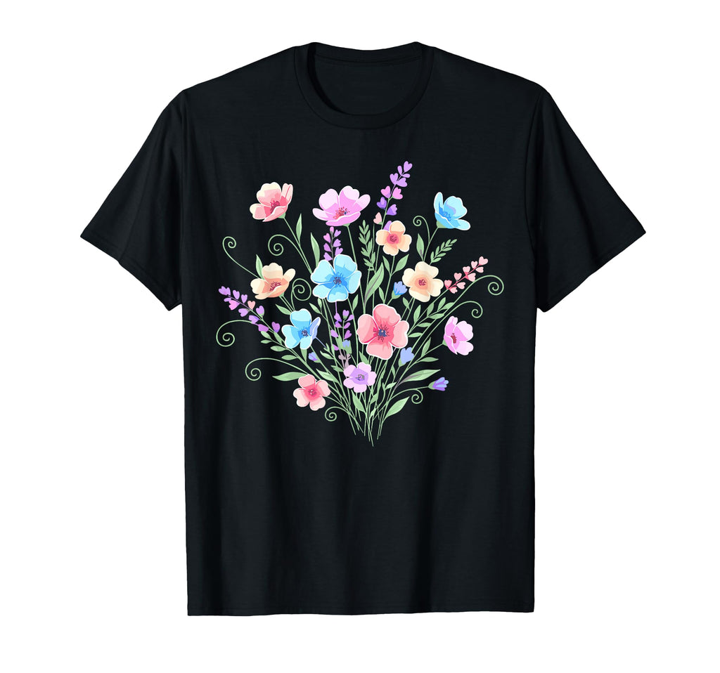 Flowers Wildflower Floral Gardening T-Shirt - Graphic Print for Adults - T-Shirt, Sweatshirt, Hoodie