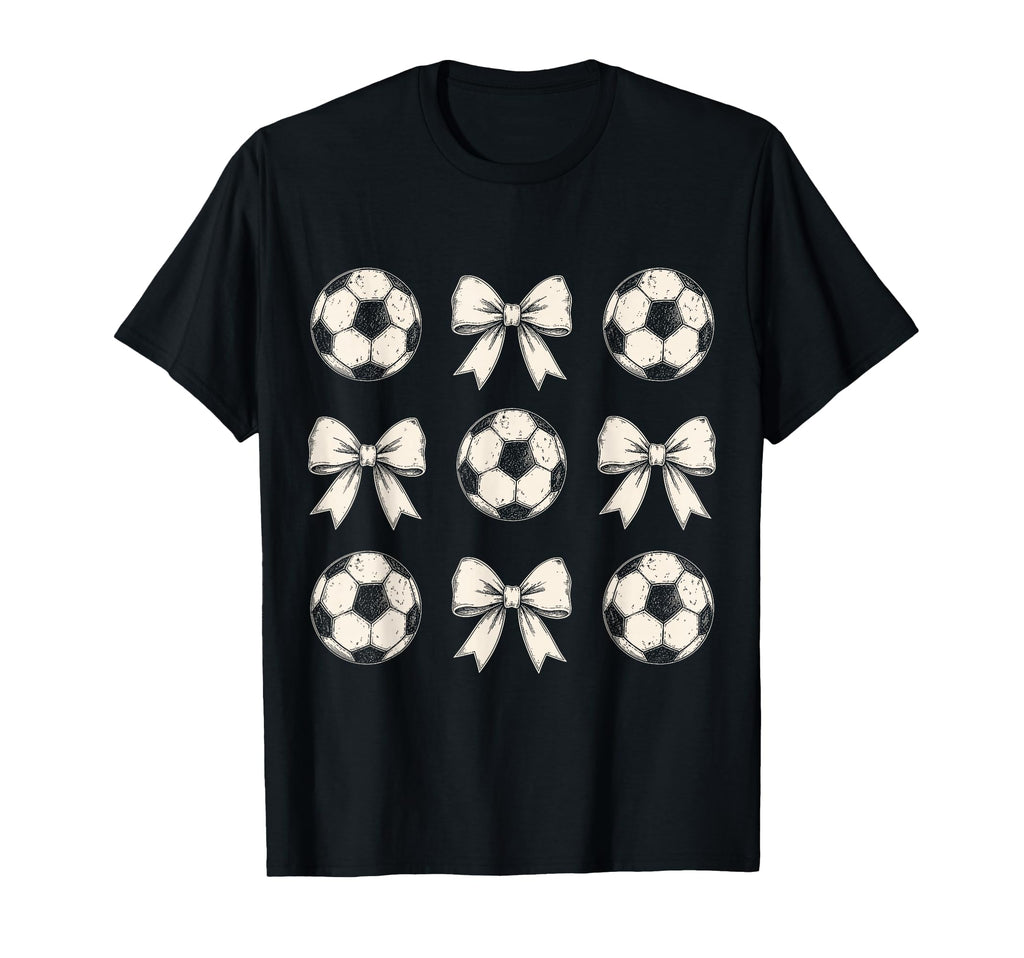 Game Day Soccer Bow Soccer Mom Soccer T-Shirt - Streetwear Style Men Women - T-Shirt, Sweatshirt, Hoodie