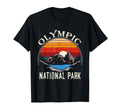 Olympic National Park Mountain Camping T-Shirt - Novelty Apparel Unisex - T-Shirt, Sweatshirt, Hoodie
