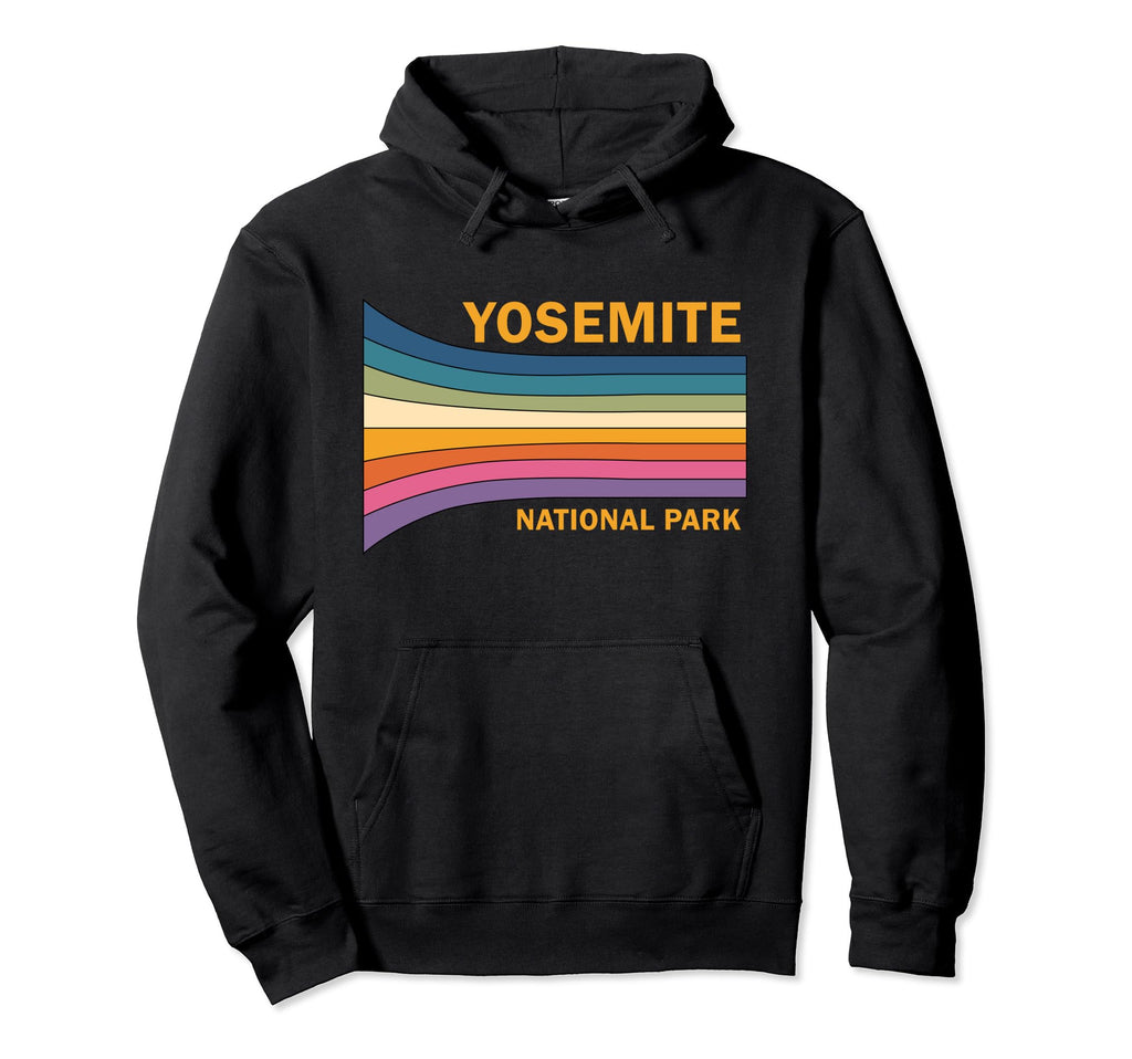 70S Yosemite National Park Hoodie - Graphic Print for Adults - T-Shirt, Sweatshirt, Hoodie