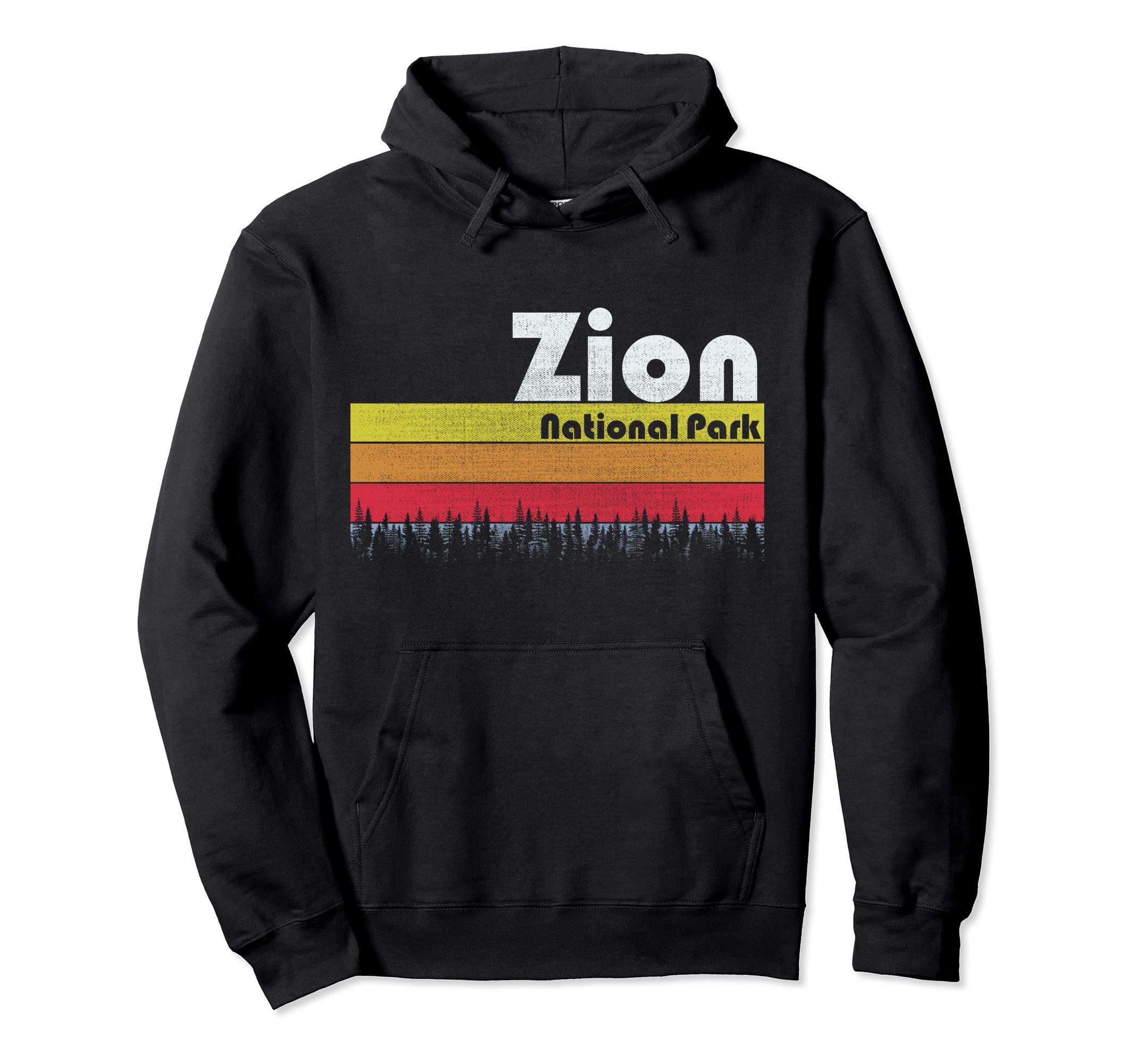 Zion National Park 70S 80S 90S Gift Hoodie - Graphic Print Men Women - T-Shirt, Sweatshirt, Hoodie