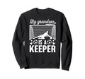 My Grandson Soccer Keeper Grandma Sweatshirt - Graphic Print for Adults - T-Shirt, Sweatshirt, Hoodie