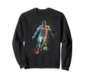 Soccer Player Sweatshirt - Novelty Apparel for Adults - T-Shirt, Sweatshirt, Hoodie