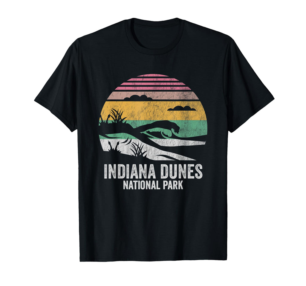 Indiana Dunes National Park Sunset T-Shirt - Minimalist Print for Adults - T-Shirt, Sweatshirt, Hoodie