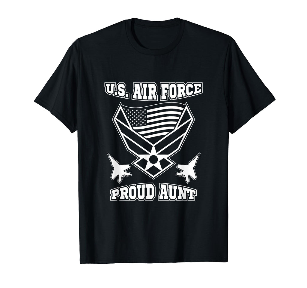 Patriotic Auntie Us Air Force Family Sweatshirt - Custom Art Print Unisex - T-Shirt, Sweatshirt, Hoodie
