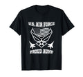 Patriotic Auntie Us Air Force Family Sweatshirt - Custom Art Print Unisex - T-Shirt, Sweatshirt, Hoodie