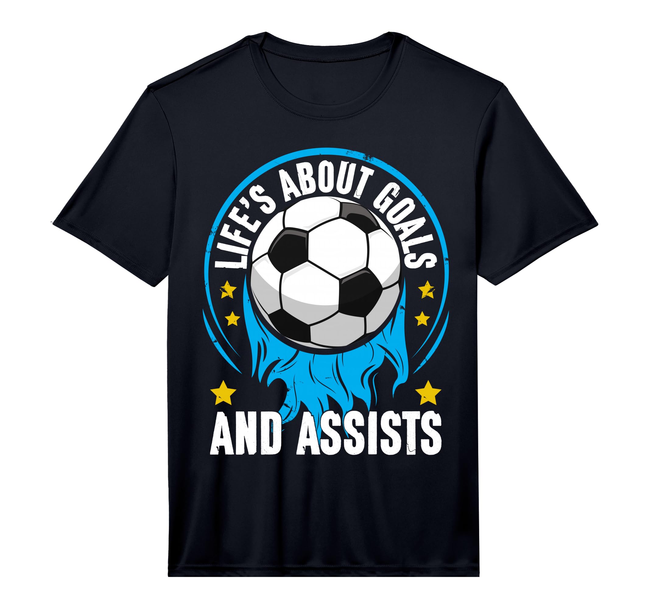 Life Is About Goals And Assists Sport T-Shirt - Unique Graphic Men Women - T-Shirt, Sweatshirt, Hoodie