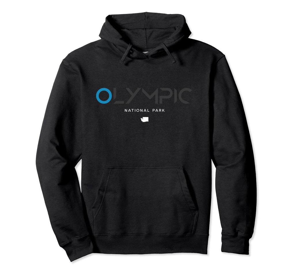 Olympic National Park Washington Tonal Hoodie - Fun Novelty Design Unisex - T-Shirt, Sweatshirt, Hoodie