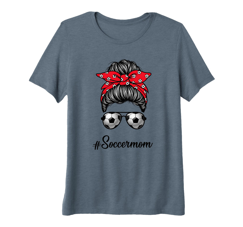 Womens Soccermom Soccer Mama Soccer T-Shirt - Novelty Apparel Men Women - T-Shirt, Sweatshirt, Hoodie