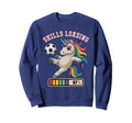 Soccer Unicorn Skills Loading Sweatshirt - Casual Everyday Wear Men Women - T-Shirt, Sweatshirt, Hoodie