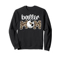 Baller Mom Proud Volleyball Sweatshirt - Aesthetic Graphic for Adults - T-Shirt, Sweatshirt, Hoodie