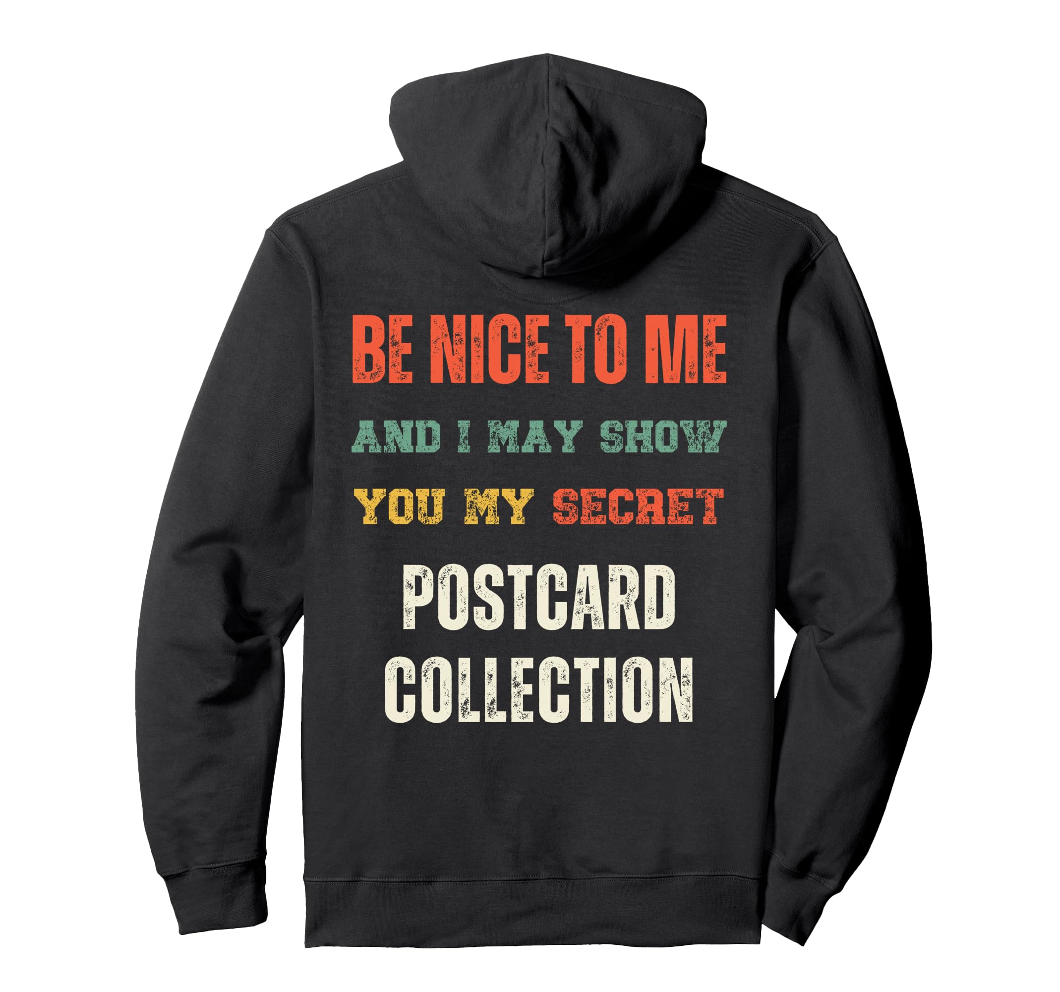 Funny Postcard Collection Hoodie - Casual Everyday Wear for Adults - T-Shirt, Sweatshirt, Hoodie