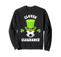 Soccer Goalie Clover Clearance Sweatshirt - Casual Everyday Wear for Adults - T-Shirt, Sweatshirt, Hoodie