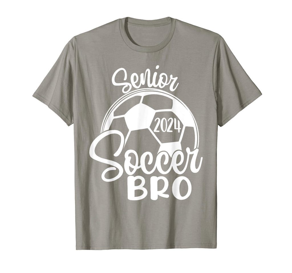 Senior Soccer Bro 2024 Class 2024 Soccer T-Shirt - Custom Art Print Unisex - T-Shirt, Sweatshirt, Hoodie