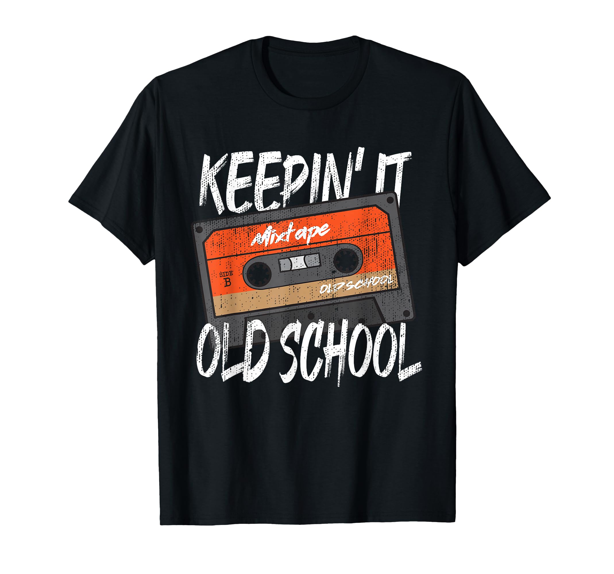 Old School Hip Hop 80S 90S Mixtape T-Shirt - Fun Novelty Design for Adults - T-Shirt, Sweatshirt, Hoodie