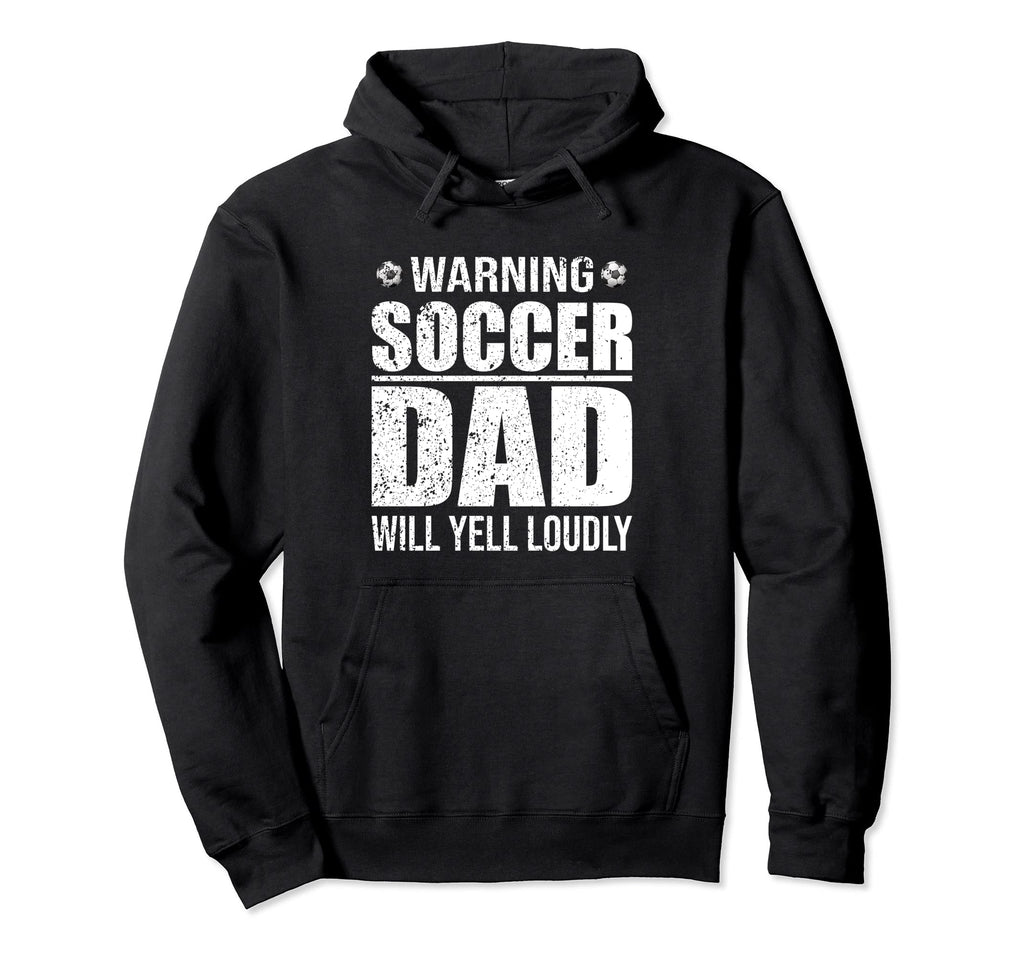 Soccer Dad Funny Soccer Player Fathers Day Hoodie - Trendy Graphic Unisex - T-Shirt, Sweatshirt, Hoodie