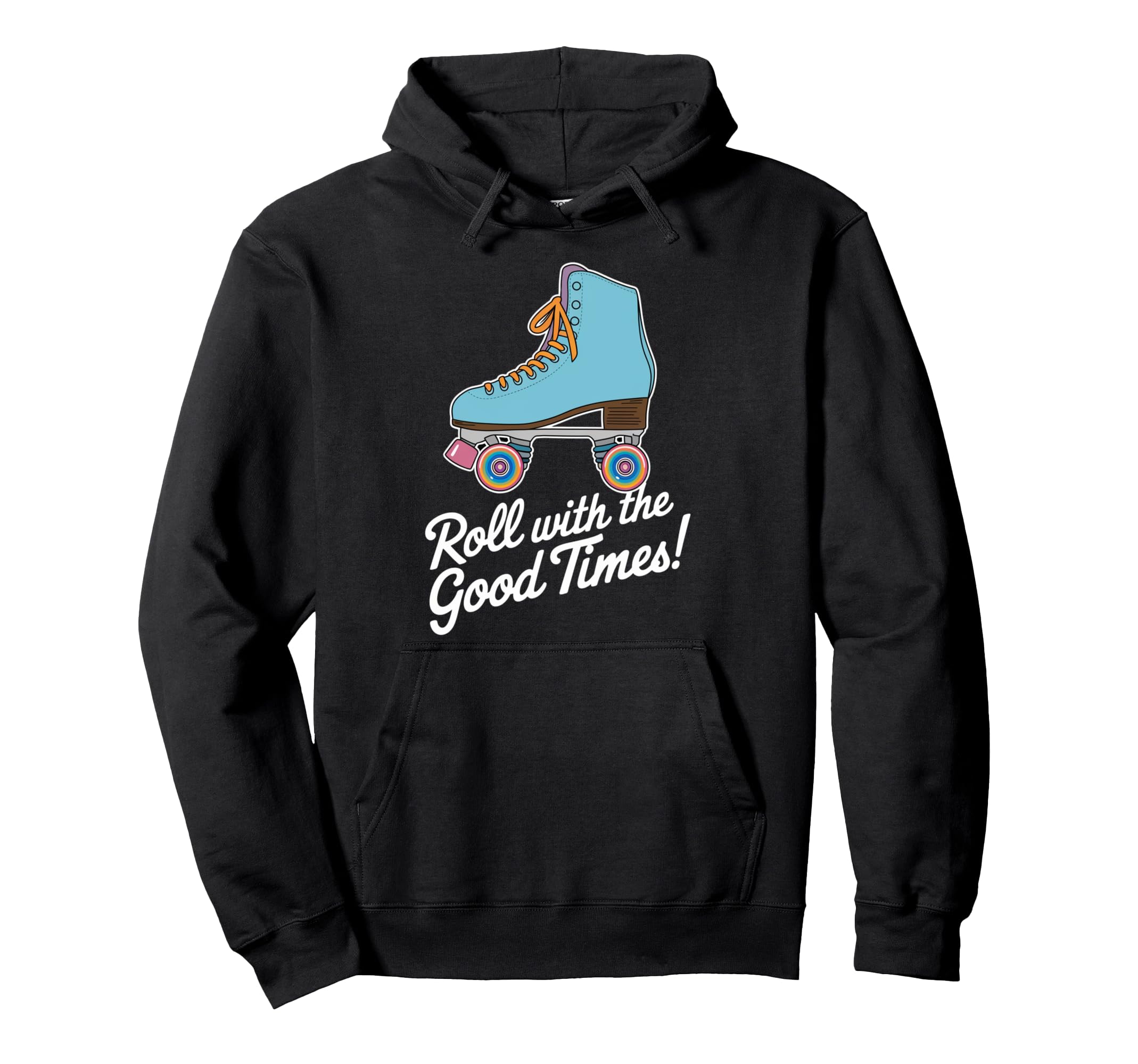 Colorful Roller Skate Hoodie - Novelty Apparel Men Women - T-Shirt, Sweatshirt, Hoodie