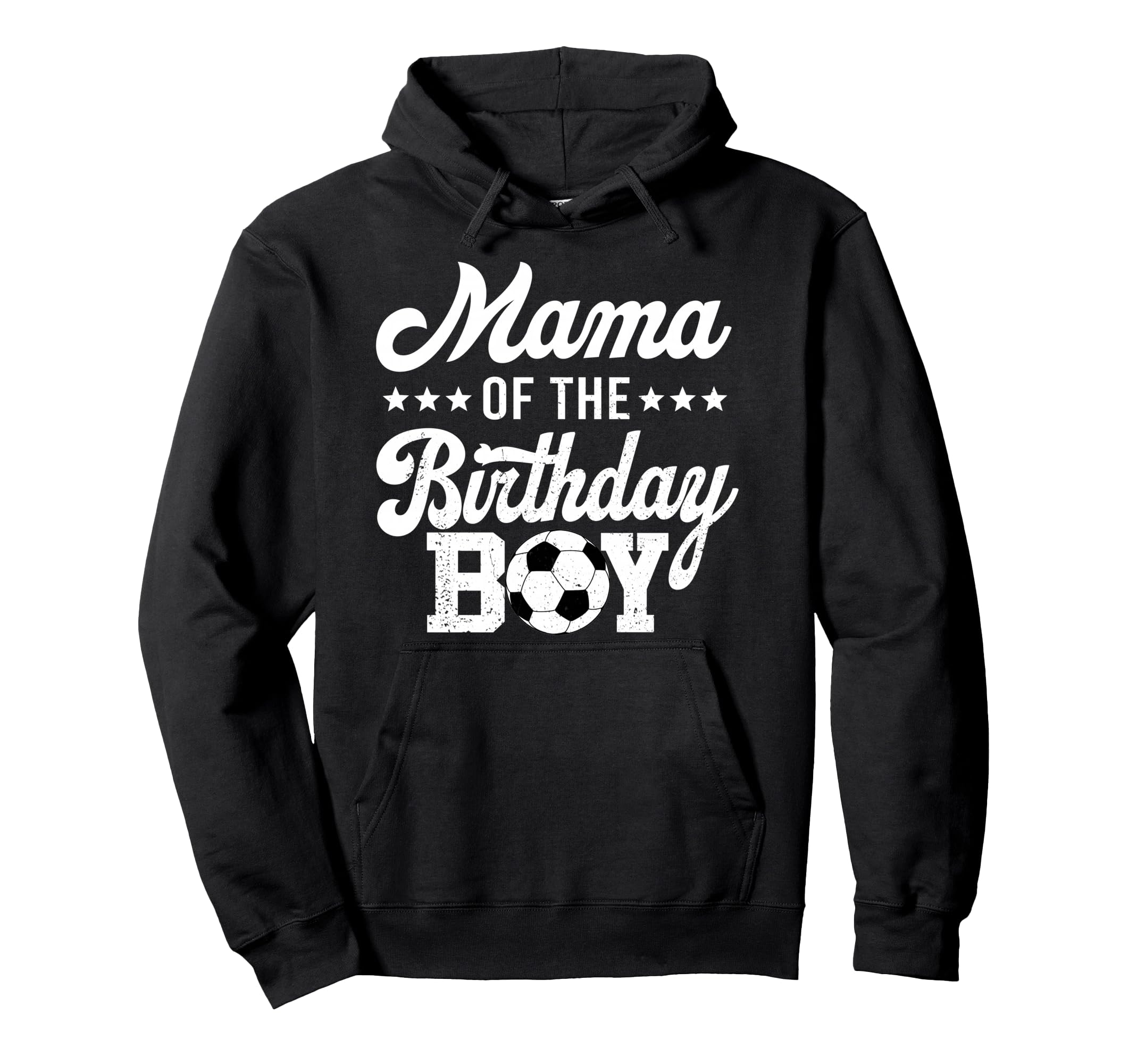 Mama Birthday Soccer 1St Bday Hoodie - Novelty Apparel Men Women - T-Shirt, Sweatshirt, Hoodie