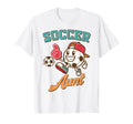Soccer Auntie Aunt Game Day Family T-Shirt - Fun Novelty Design Men Women - T-Shirt, Sweatshirt, Hoodie