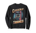 Classically Trained Arcade Gamer Gaming Sweatshirt - Trendy Graphic Unisex - T-Shirt, Sweatshirt, Hoodie