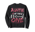 Auntie Notorious One 1St Birthday Old Sweatshirt - Minimalist Print Unisex - T-Shirt, Sweatshirt, Hoodie