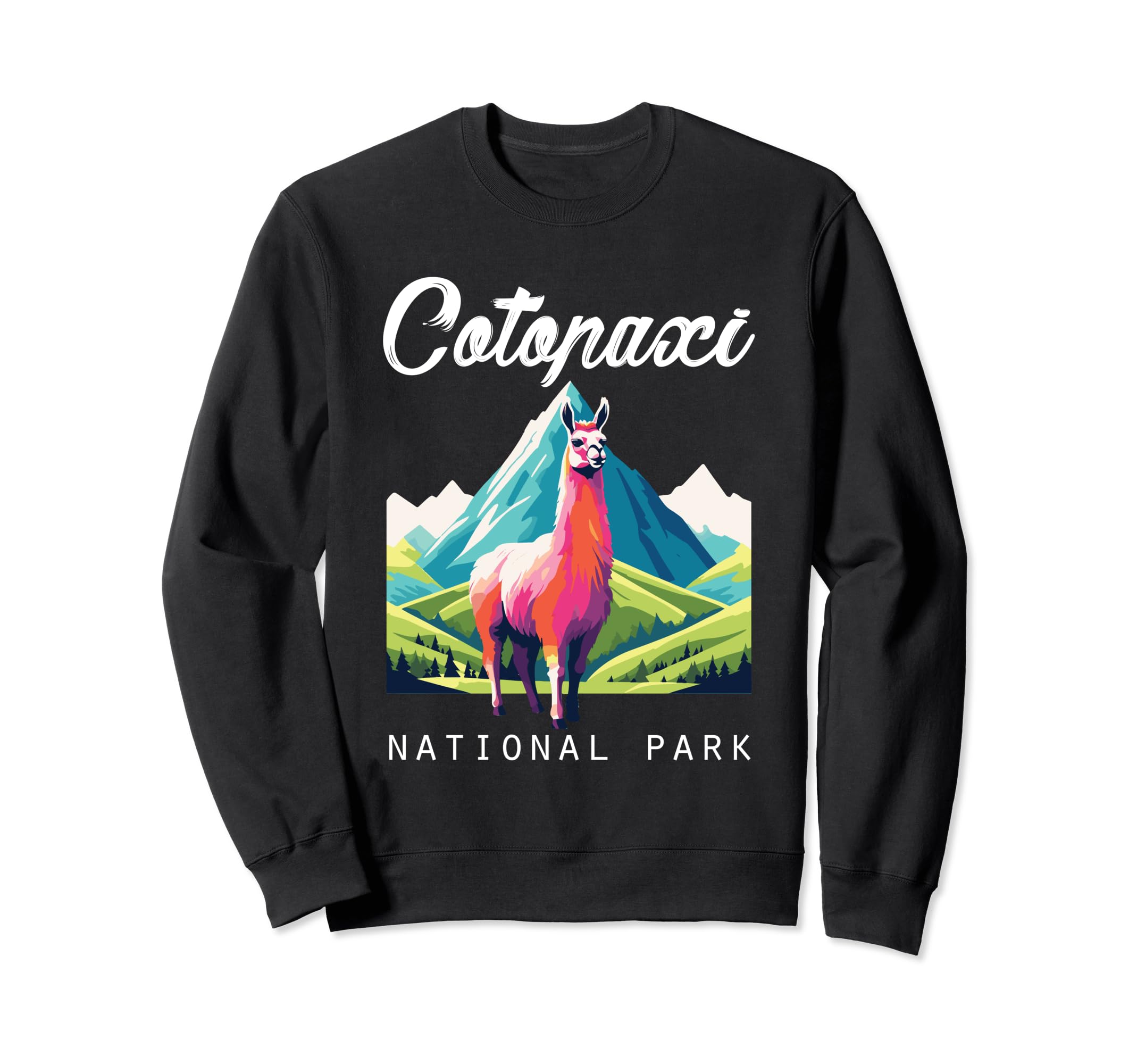 Ecuador Cotopaxi National Park Sweatshirt - Fun Novelty Design for Adults - T-Shirt, Sweatshirt, Hoodie
