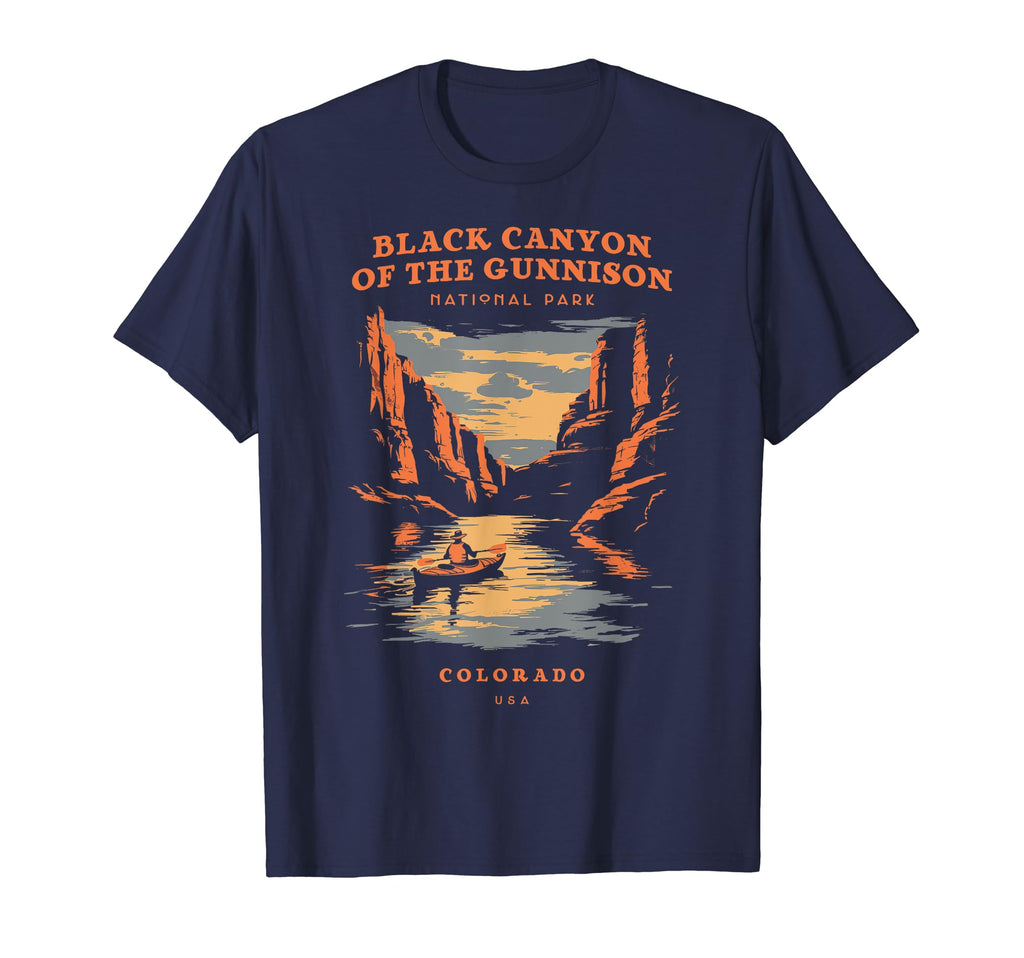 Black Canyon Gunnison National Park T-Shirt - Fun Novelty Design Men Women - T-Shirt, Sweatshirt, Hoodie