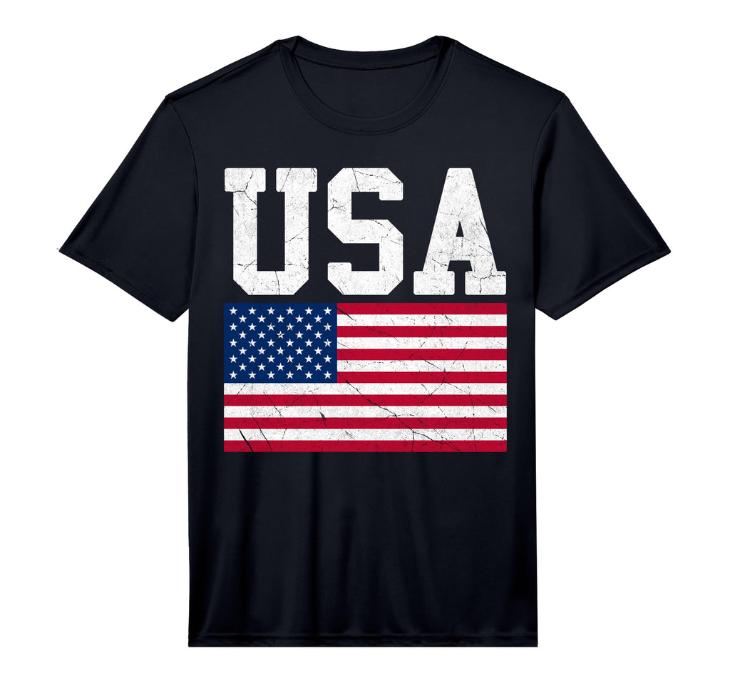 American Flag Usa Patriotic July T-Shirt - Fun Novelty Design Men Women - T-Shirt, Sweatshirt, Hoodie
