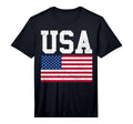 American Flag Usa Patriotic July T-Shirt - Fun Novelty Design Men Women - T-Shirt, Sweatshirt, Hoodie