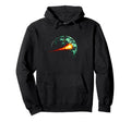 Blazing Soccer Ball Planet Soccer Hoodie - Unique Graphic Men Women - T-Shirt, Sweatshirt, Hoodie