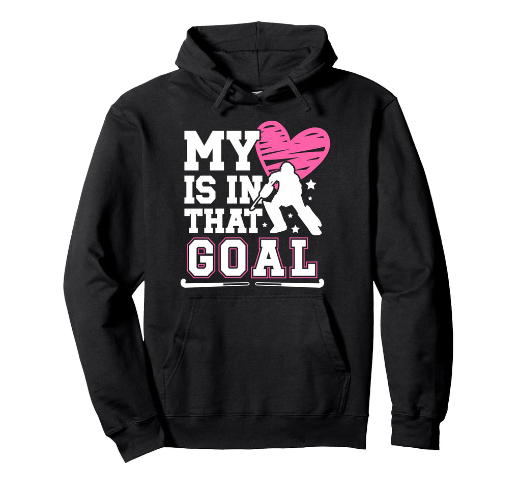 Proud Field Hockey Goalkeeper Mom Hoodie - Minimalist Print for Adults - T-Shirt, Sweatshirt, Hoodie