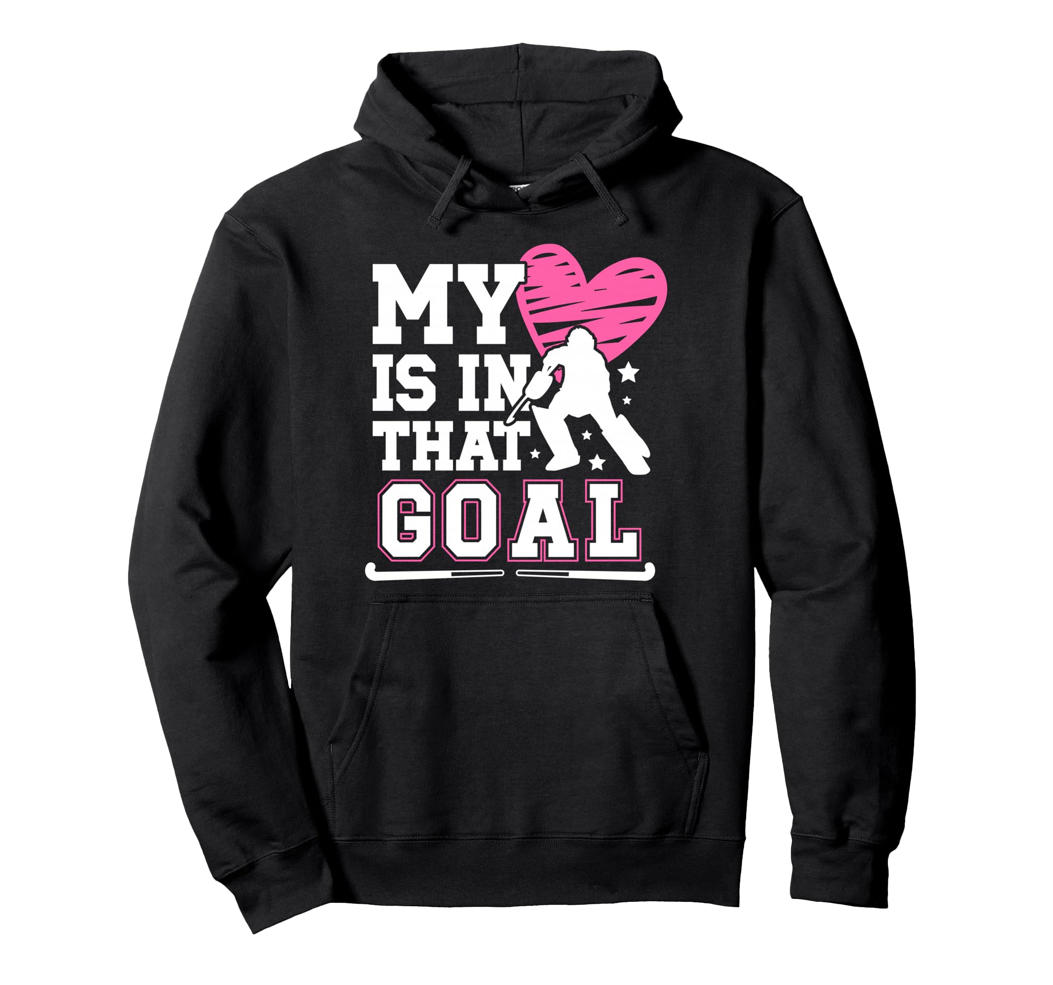 Proud Field Hockey Goalkeeper Mom Hoodie - Minimalist Print for Adults - T-Shirt, Sweatshirt, Hoodie