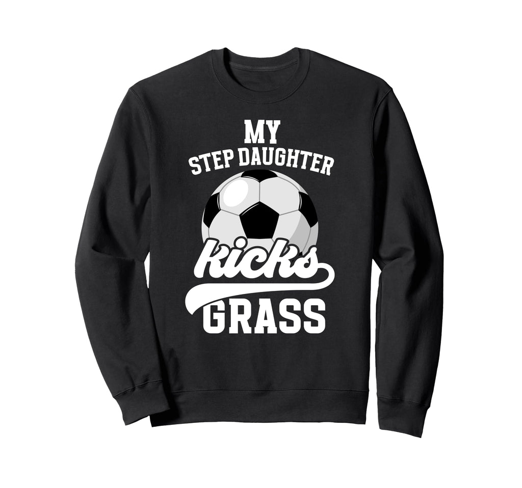 Proud Soccer Step Mom Soccer Sweatshirt - Fun Novelty Design for Adults - T-Shirt, Sweatshirt, Hoodie