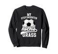 Proud Soccer Step Mom Soccer Player Sweatshirt - Streetwear Style Unisex - T-Shirt, Sweatshirt, Hoodie