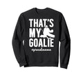 Proud Hockey Goalie Mama Ice Sweatshirt - Minimalist Print for Adults - T-Shirt, Sweatshirt, Hoodie