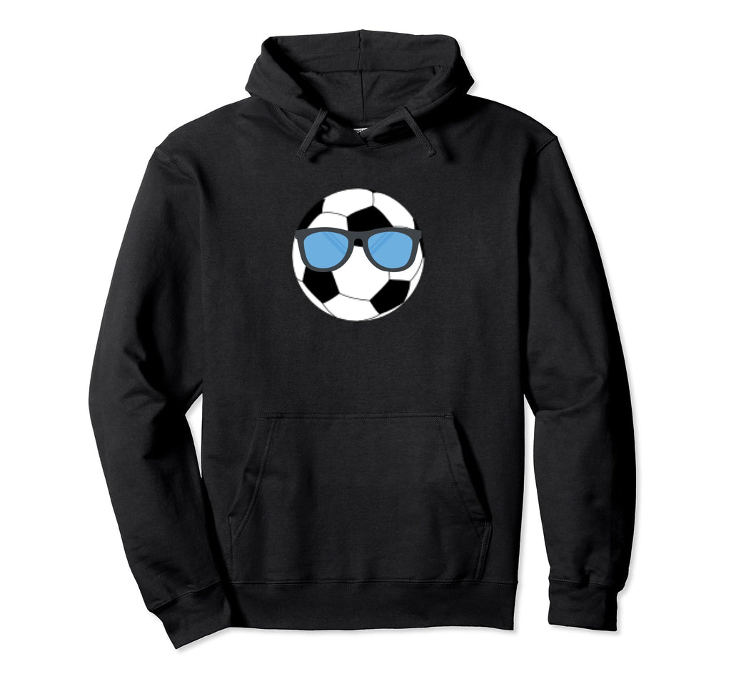 Soccer Ball Sunglasses Soccer Hoodie - Streetwear Style for Adults - T-Shirt, Sweatshirt, Hoodie