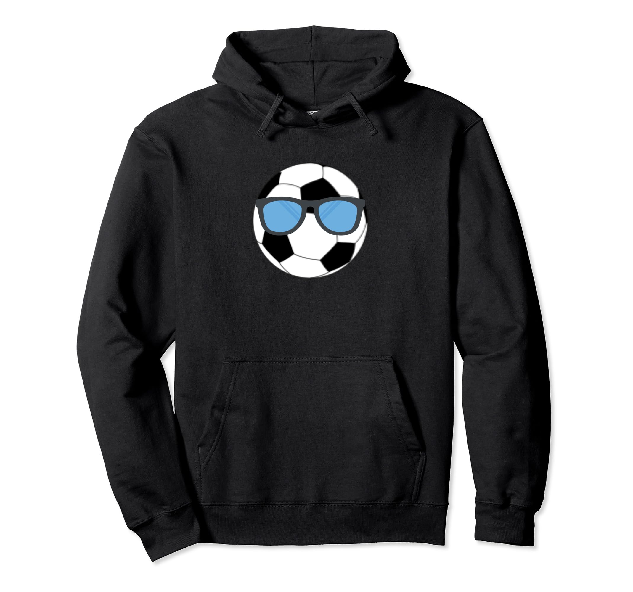 Soccer Ball Sunglasses Soccer Hoodie - Streetwear Style for Adults - T-Shirt, Sweatshirt, Hoodie