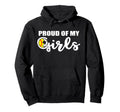 Proud My Funny Softball Soccer Mom Hoodie - Fun Novelty Design Men Women - T-Shirt, Sweatshirt, Hoodie