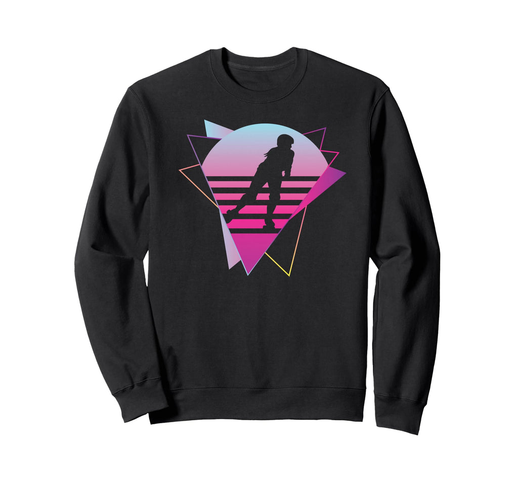 Roller Skating Skate Vaporwave Sweatshirt - Trendy Graphic Unisex - T-Shirt, Sweatshirt, Hoodie