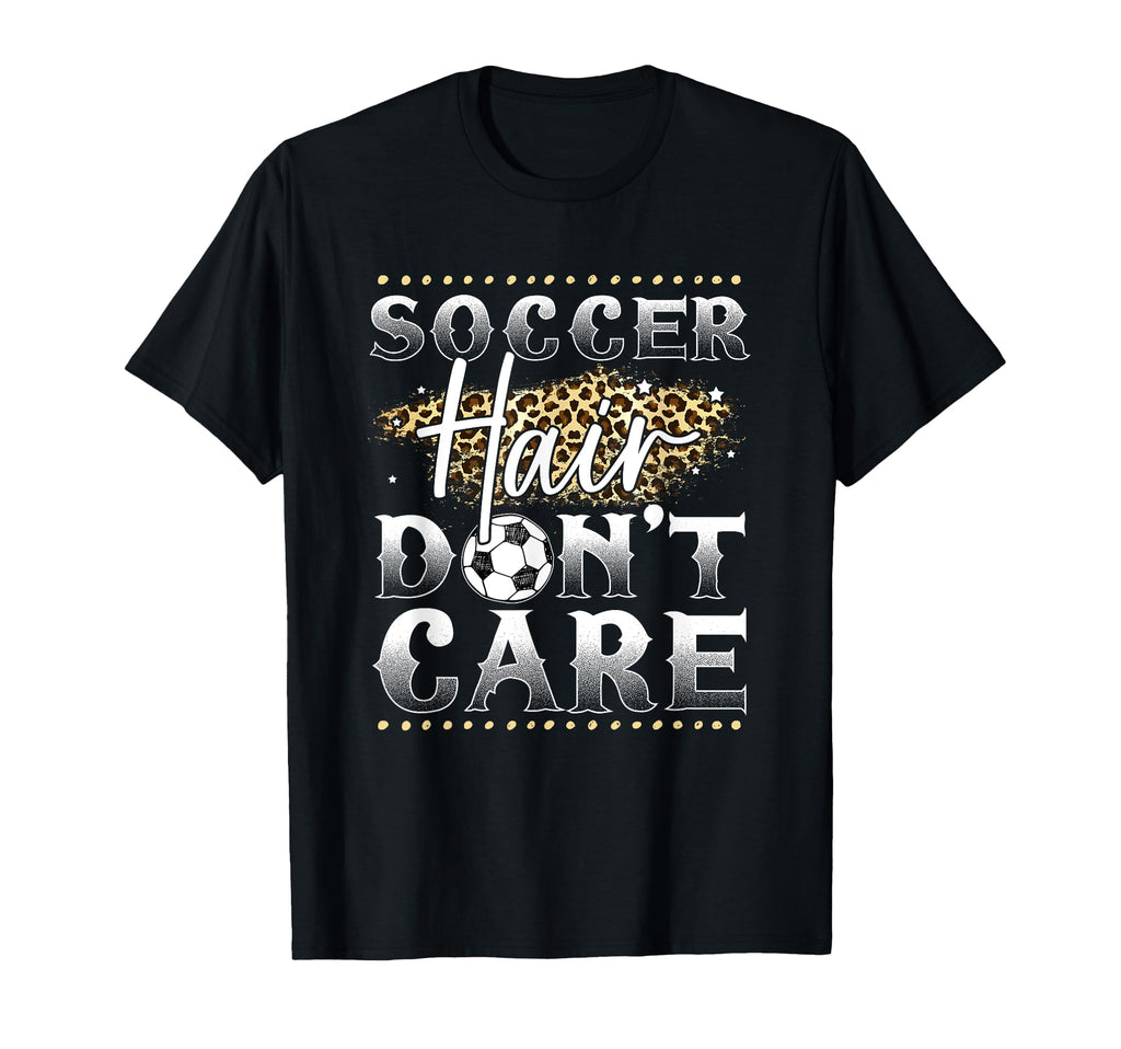 Soccer Leopard Soccer T-Shirt - Graphic Print for Adults - T-Shirt, Sweatshirt, Hoodie