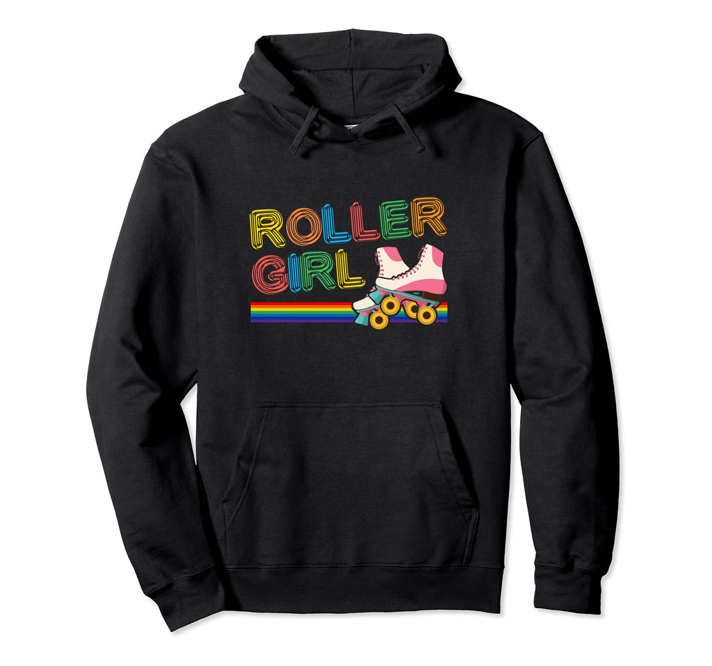 Roller Seventies 70S Skates Skating Hoodie - Graphic Print Men Women - T-Shirt, Sweatshirt, Hoodie
