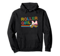Roller Seventies 70S Skates Skating Hoodie - Graphic Print Men Women - T-Shirt, Sweatshirt, Hoodie