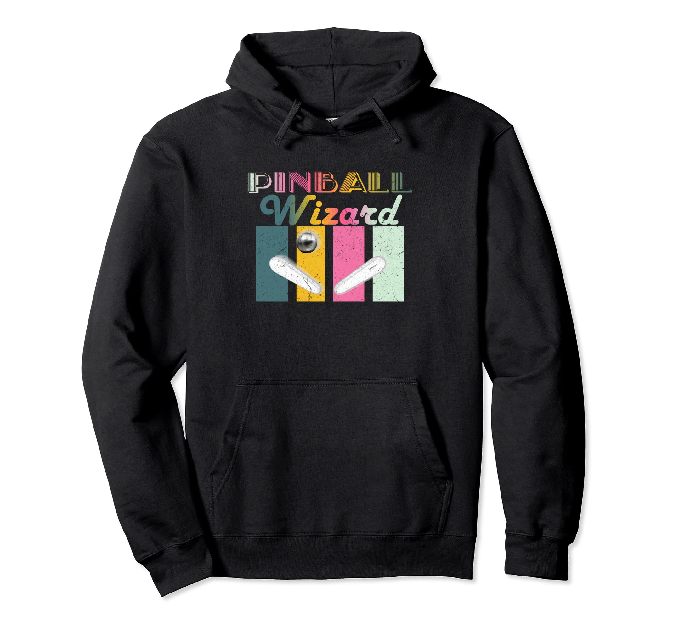 Pinball Wizard Insert Coins Game Over Hoodie - Novelty Apparel Unisex - T-Shirt, Sweatshirt, Hoodie