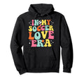 My Soccer Love Era Game Day Groovy Hoodie - Minimalist Print Men Women - T-Shirt, Sweatshirt, Hoodie