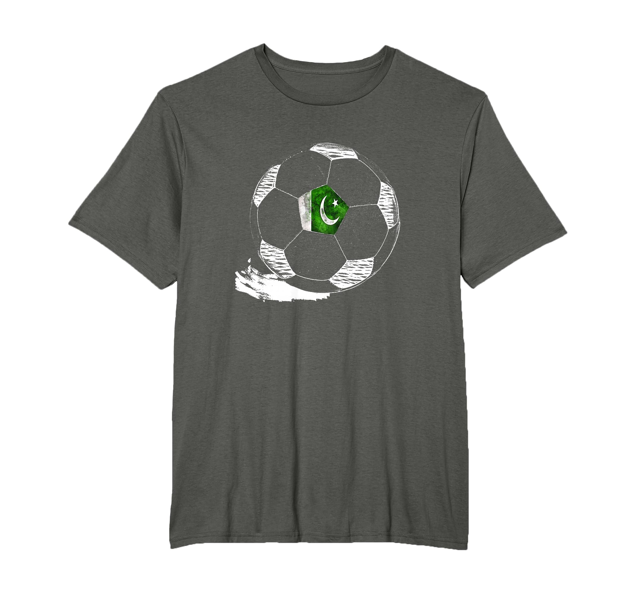 Soccer Pakistan Flag Pakistani Pride T-Shirt - Trendy Graphic Men Women - T-Shirt, Sweatshirt, Hoodie