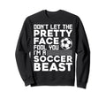Soccer Teen Soccer Lover Player Sweatshirt - Minimalist Print for Adults - T-Shirt, Sweatshirt, Hoodie
