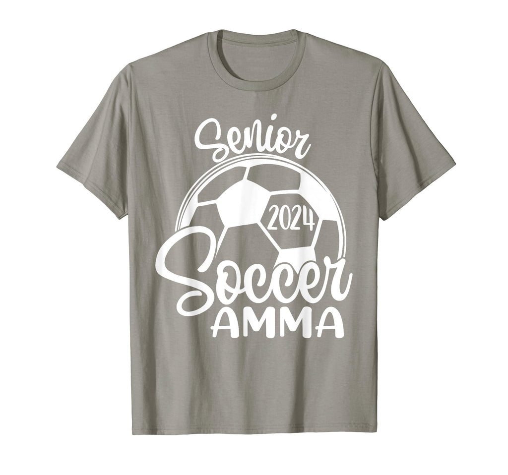 Senior Soccer Amma 2024 Class 2024 T-Shirt - Minimalist Print Men Women - T-Shirt, Sweatshirt, Hoodie