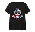 Patriotic Lacrosse Goalie Lax T-Shirt - Streetwear Style Men Women - T-Shirt, Sweatshirt, Hoodie